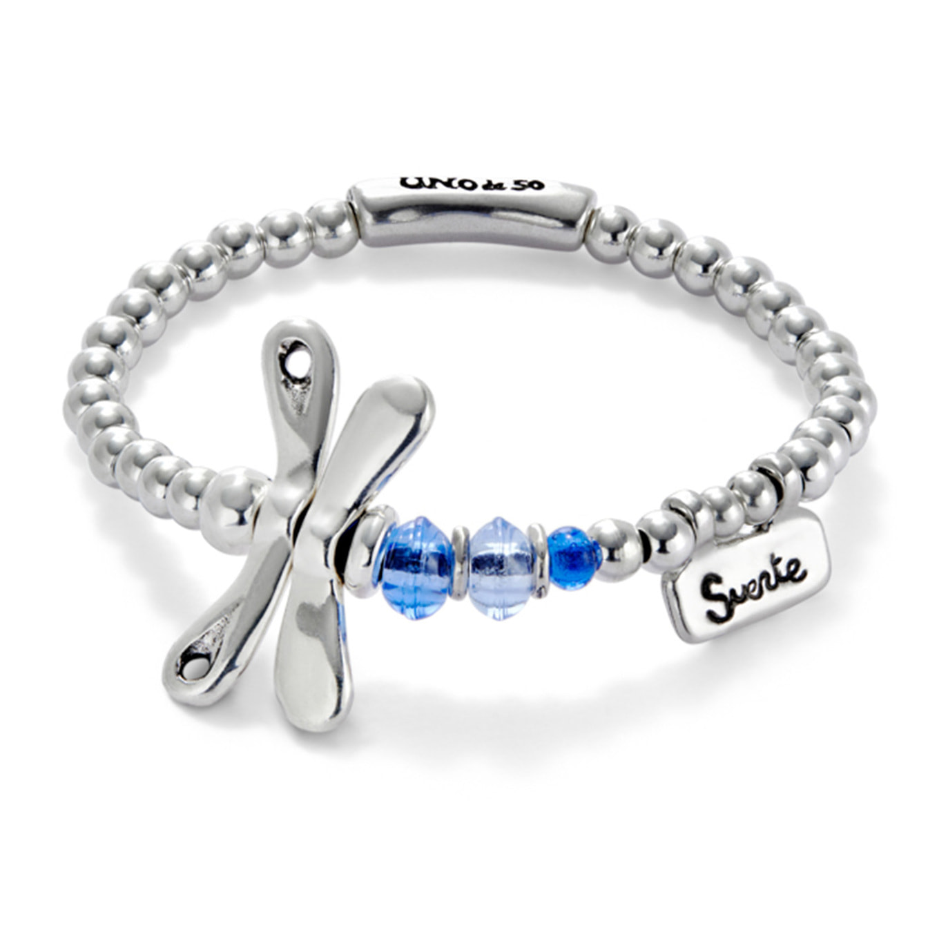 Pulsera SER REBELDE AZUL L