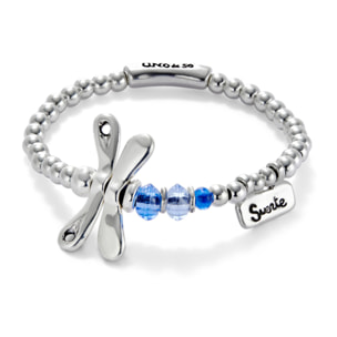 Pulsera SER REBELDE AZUL L