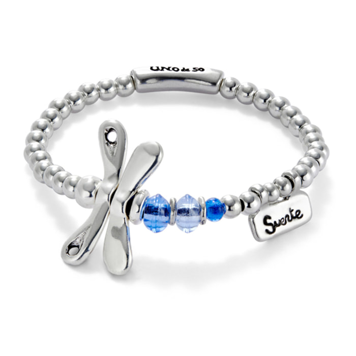 Pulsera SER REBELDE AZUL L