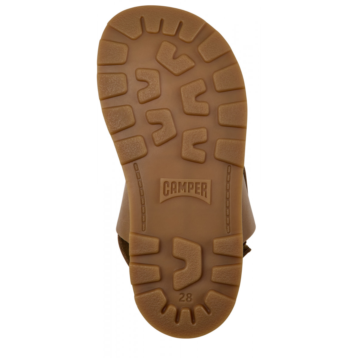 Sandalias - CAMPER Brutus - Marron - Cuero liso