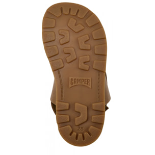 Sandalias - CAMPER Brutus - Marron - Cuero liso