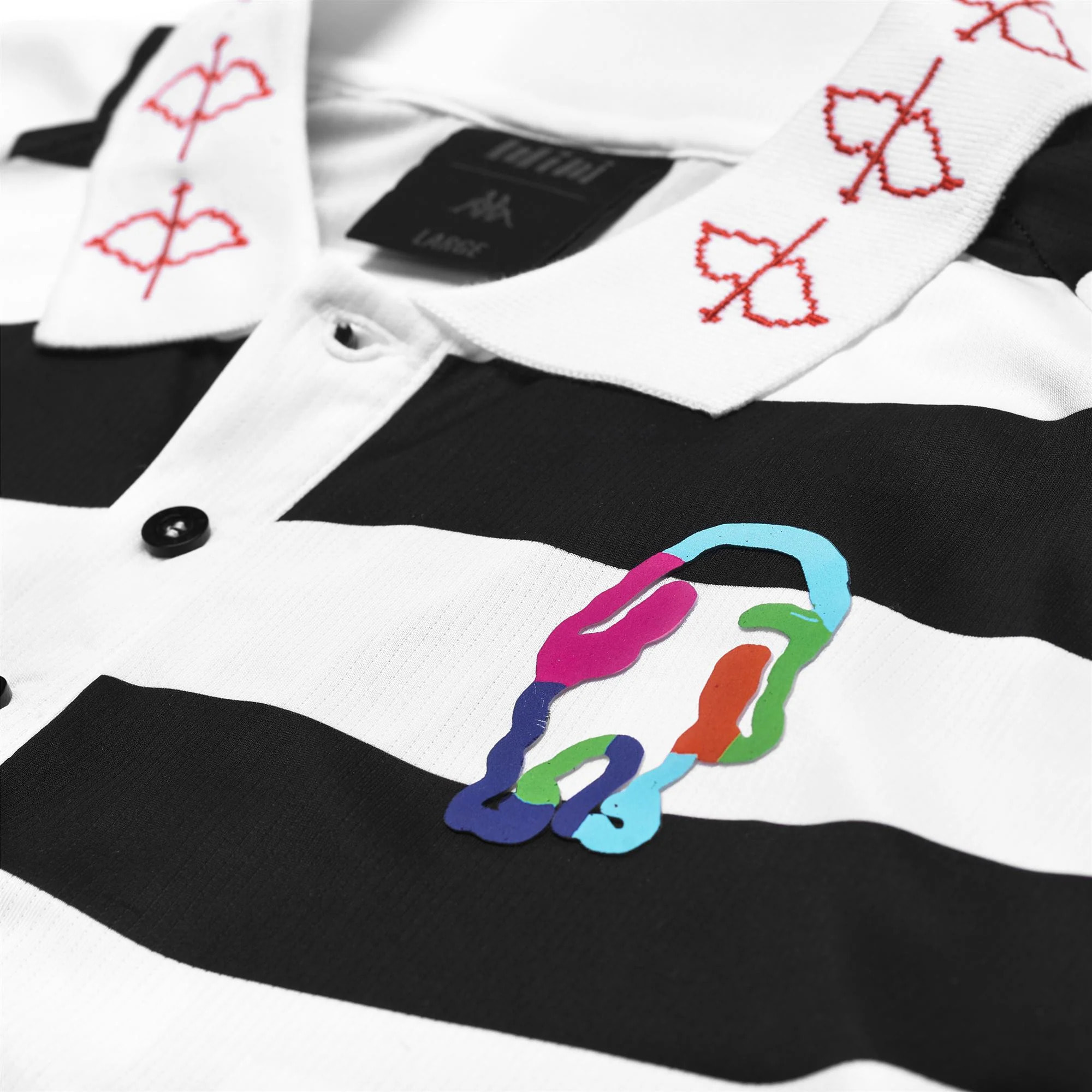 Maglie gioco Kappa Uomo Authentic Milton Mini Shop Nero