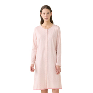 Camicia da notte donna estiva in cotone articolo romantic. Noidinotte