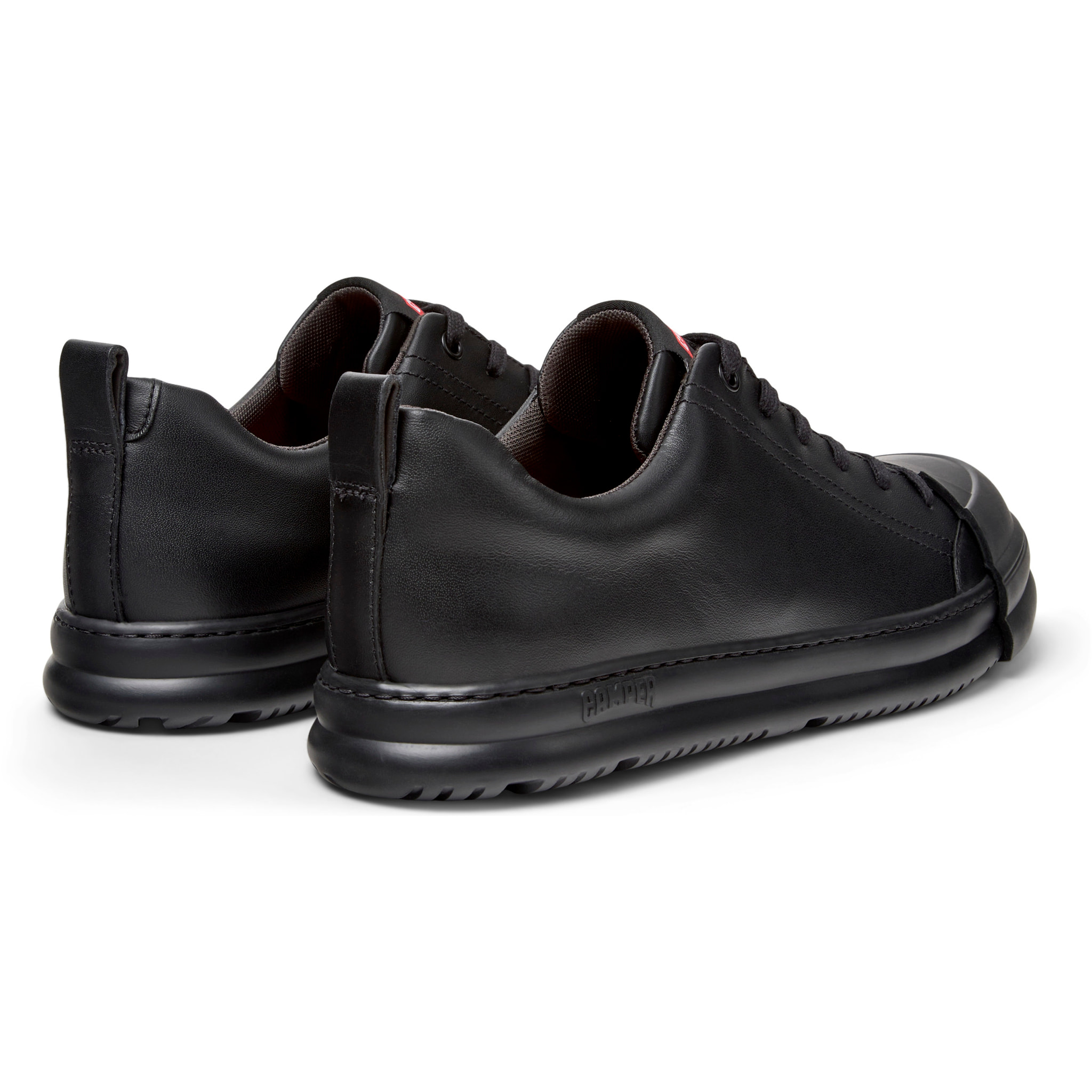 Zapatillas - CAMPER Junction Runner - Negro - Cuero liso