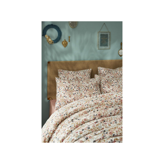 Lot 2 Taies d'oreiller en gaze de coton 50 x 70 cm - CAPUCINE