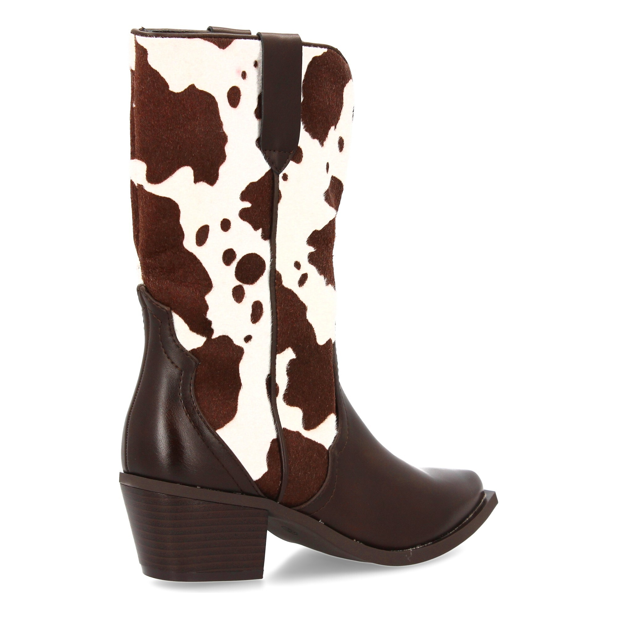 Botín campero con estampado animal