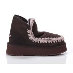 Boots Mou MINI ESKIMO PLAT Marrone