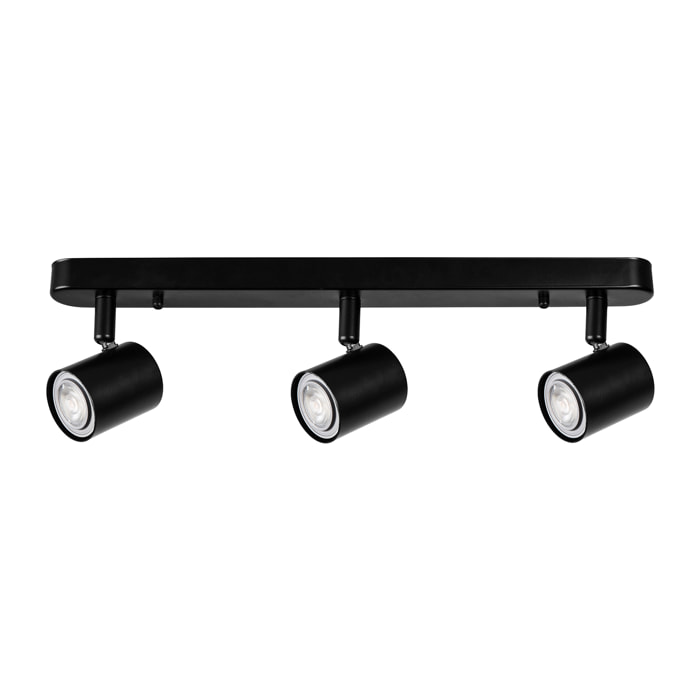 Forlight Keeper Triplex proyector triple para bombillas Gu10 en color negro