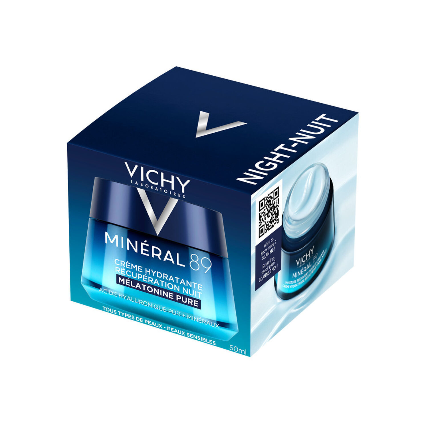 Minéral 89 - Crème de Nuit 50 ml