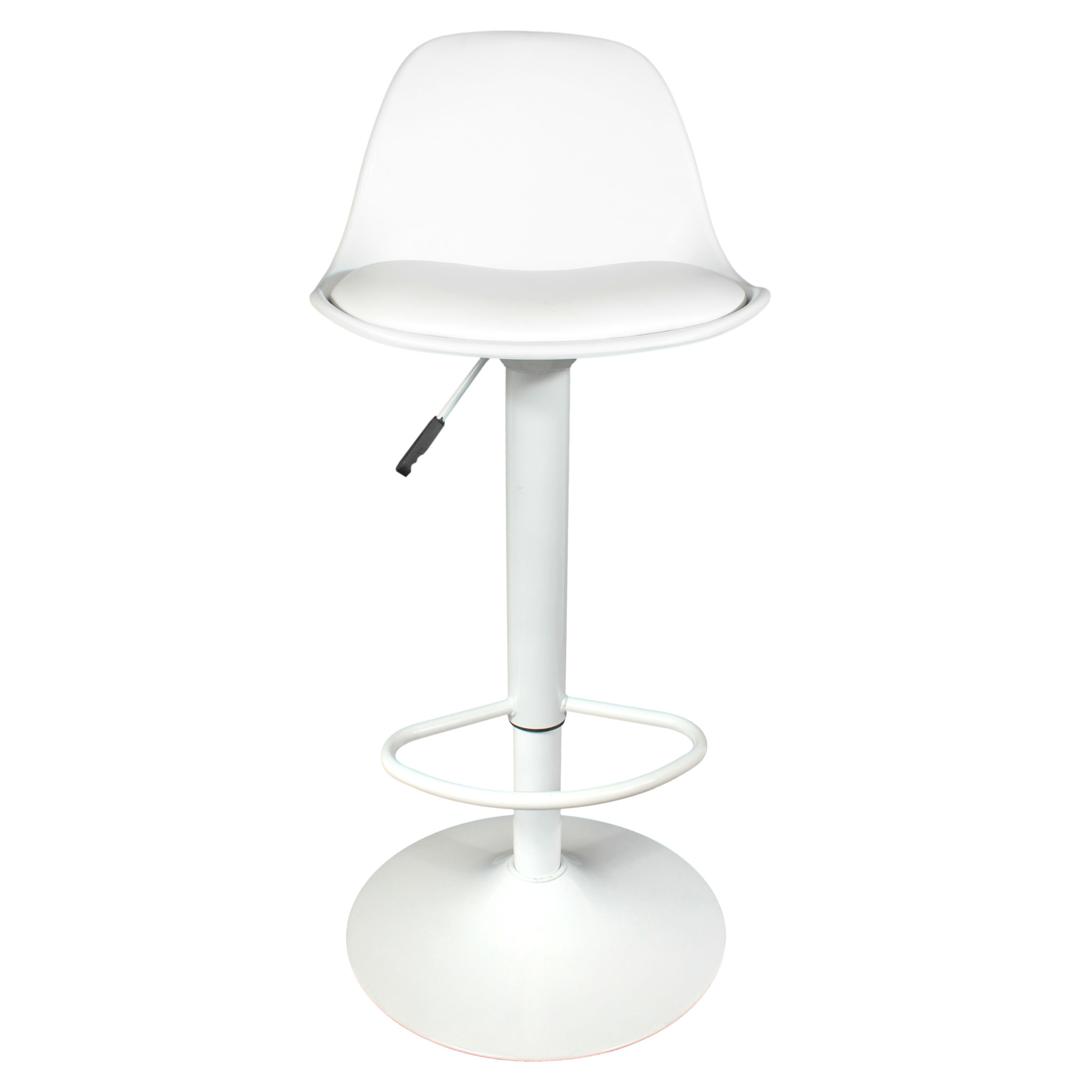Tabouret De Bar Isak Blanc - Lot De 2