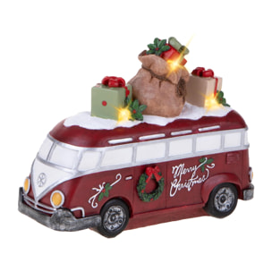 Van natale decorativo - Pezzi 2 - 14,5xH20x10,5cm - Bianchi Dino SpA