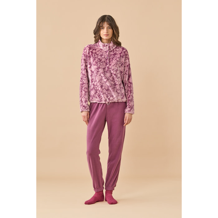 Pigiama donna in coral articolo flory. Noidinotte