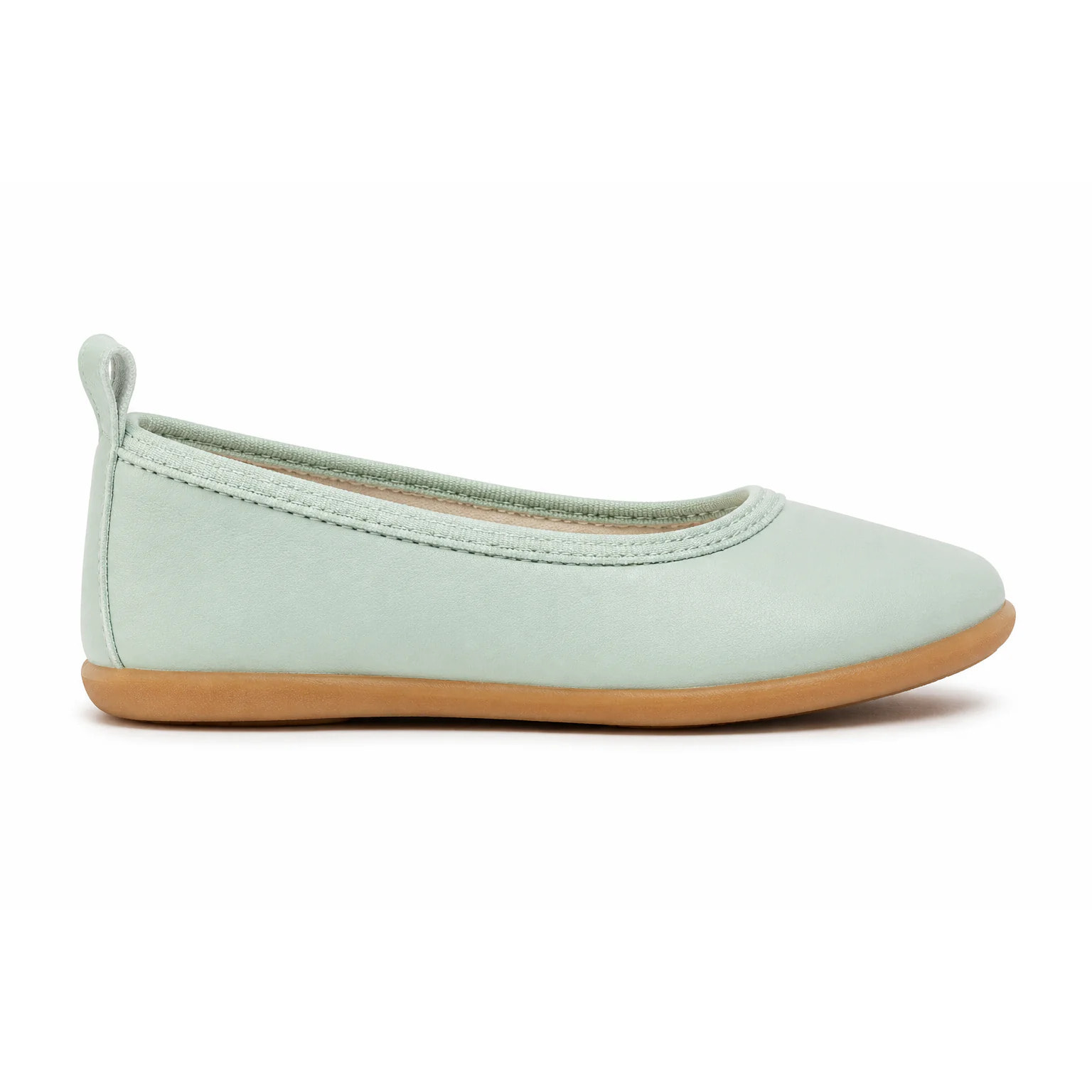 Bailarinas infantiles en color verde menta