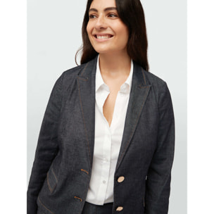 Fiorella Rubino - Blazer in denim - Blu