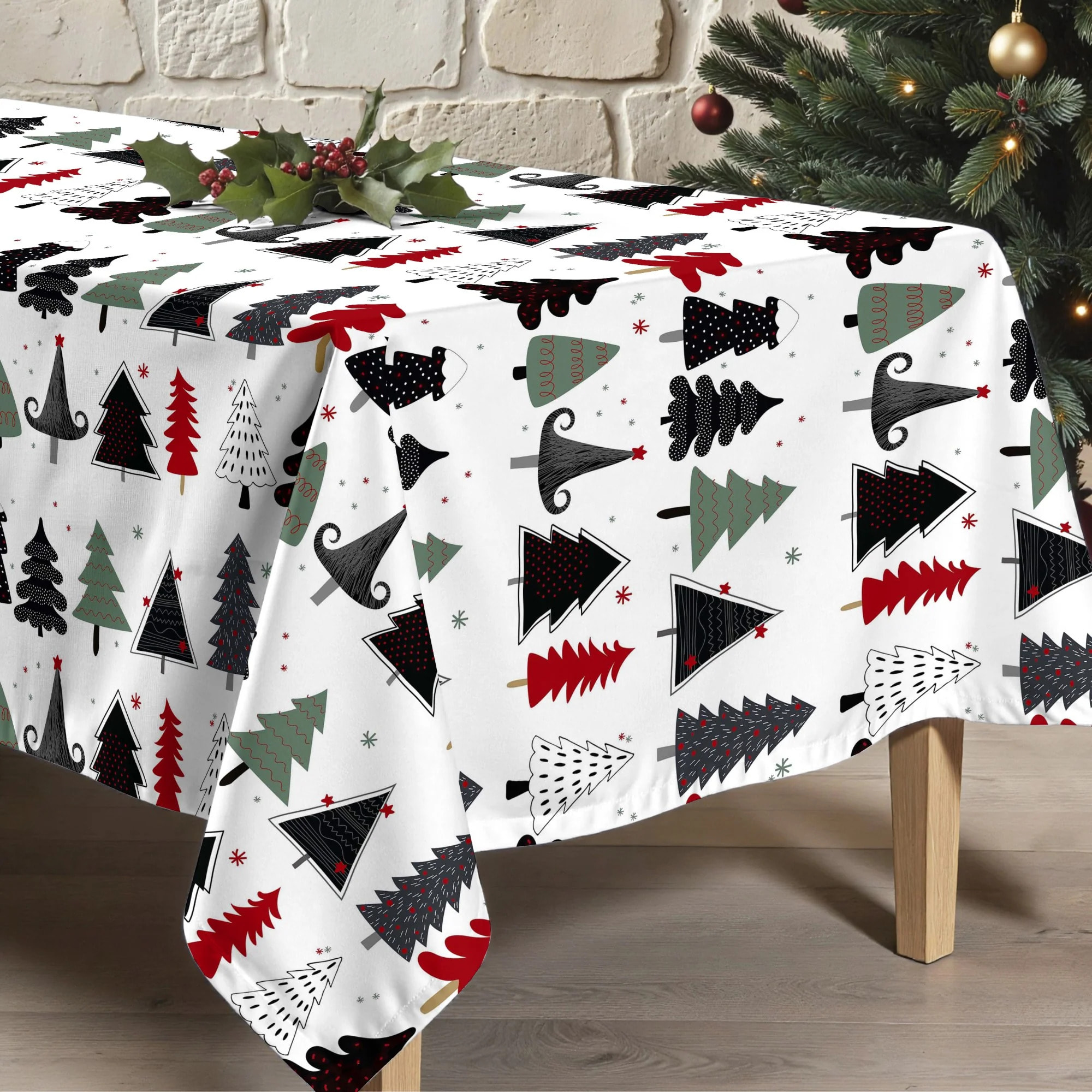 Nappe en résine Anti-tâches Merry Christmas 14