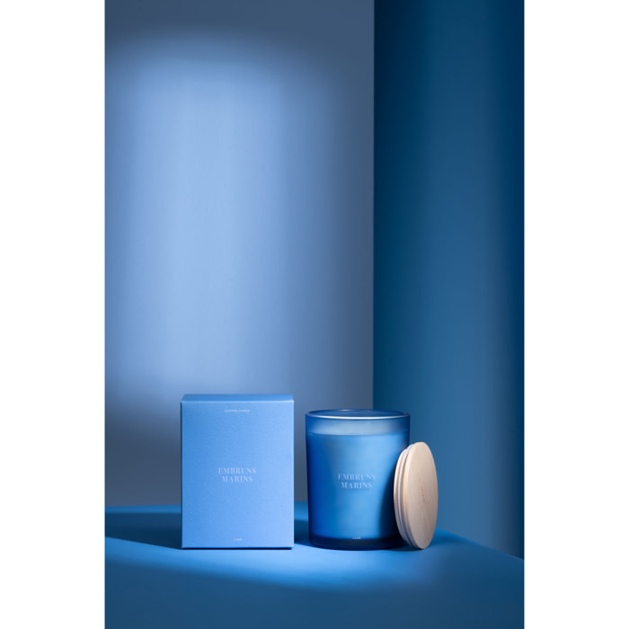 J-Line bougie parfumée Accords Essentiels - Embruns Marins - bleu - 52H