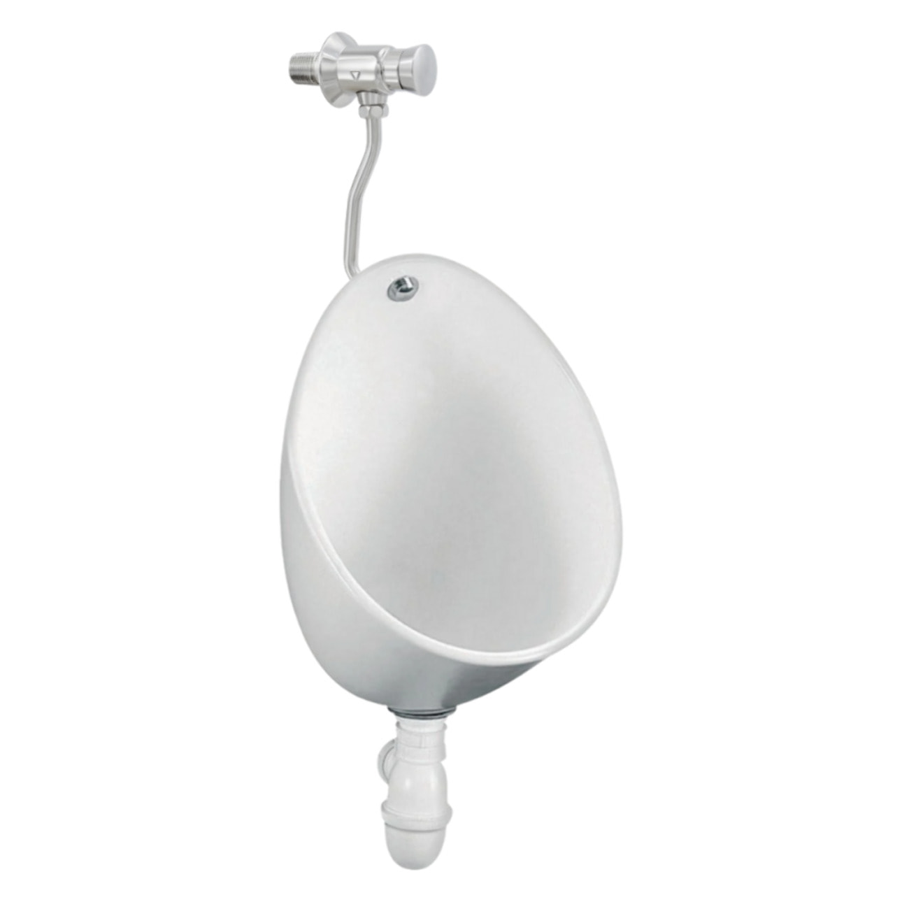 Pack urinoir Coquille + robinet temporisé encastré