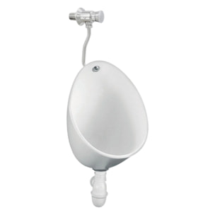 Pack urinoir Coquille + robinet temporisé encastré