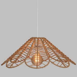 Suspension "Folk" beige D58cm