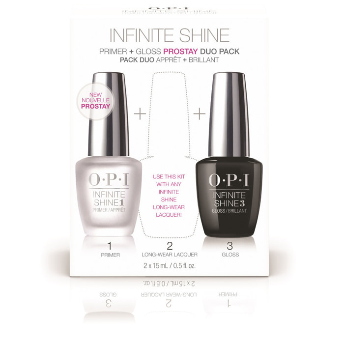 Base & Top Coat Duo Pack - Infinite Shine ProStay - 2x15ml OPI