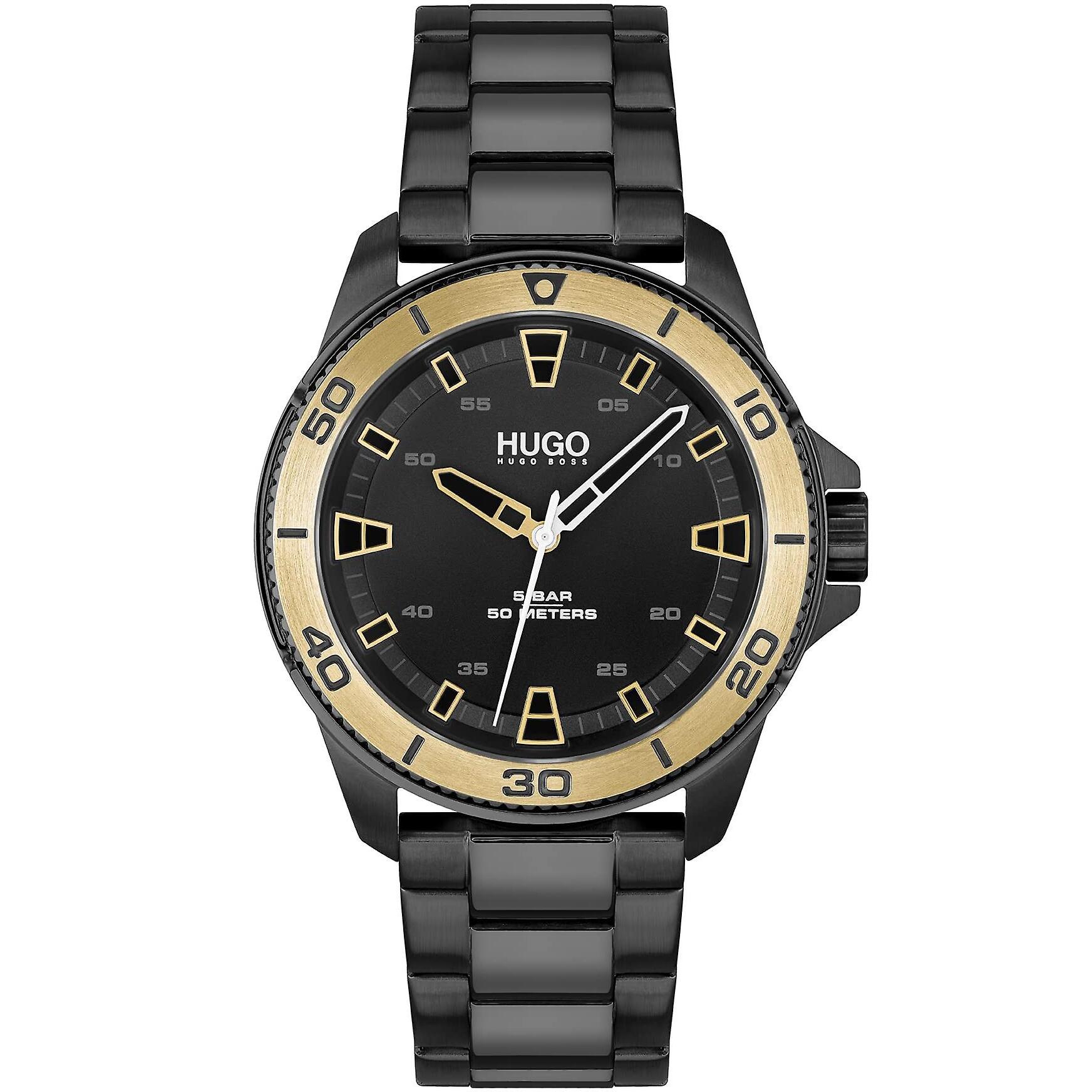 Reloj Hugo Boss 1530225 Hombre Analogico Cuarzo con Correa de Acero inoxidable