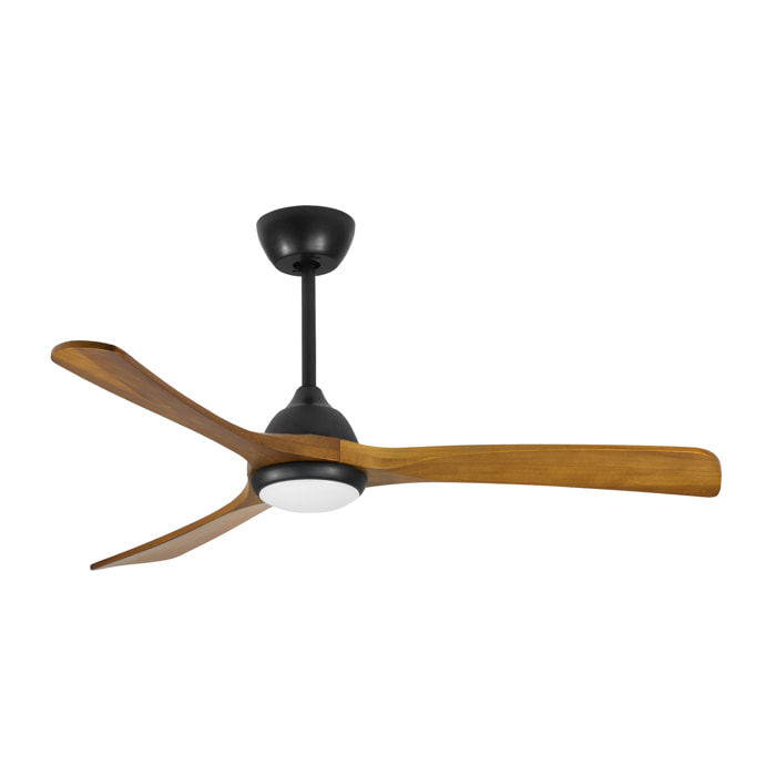 Forlight - Ventilador Bosc ø1220mm Acero, Acrílico Negro, OPAL