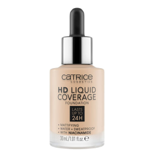 Hd Liquid Coverage Foundation - Fond de Teint Liquide Haute Couvrance 30ml