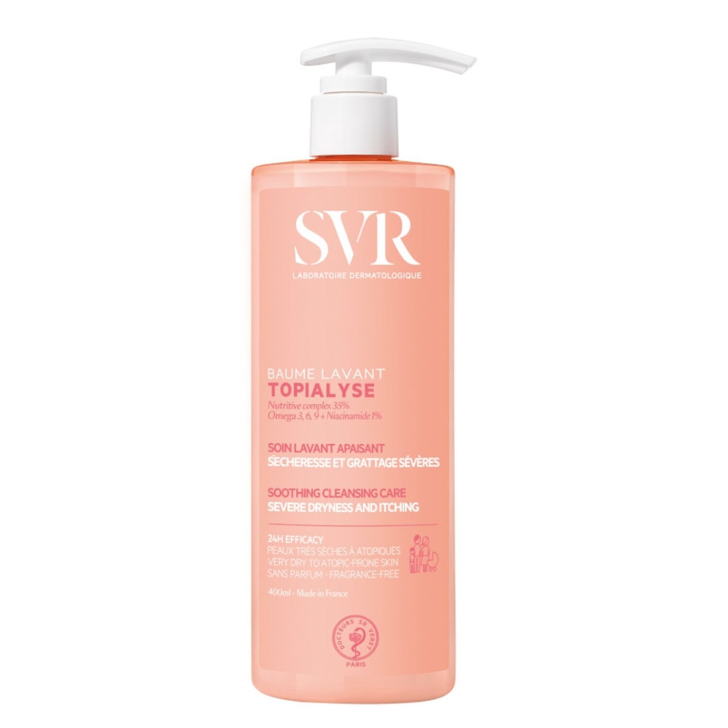 Topialyse - Soin Lavant Apaisant - Peaux Très Sèches à Atopiques