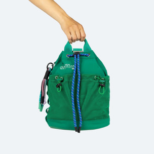 BOLSO DEEP RECYCLED DRAWSTRING BACKPACK C/GREEN