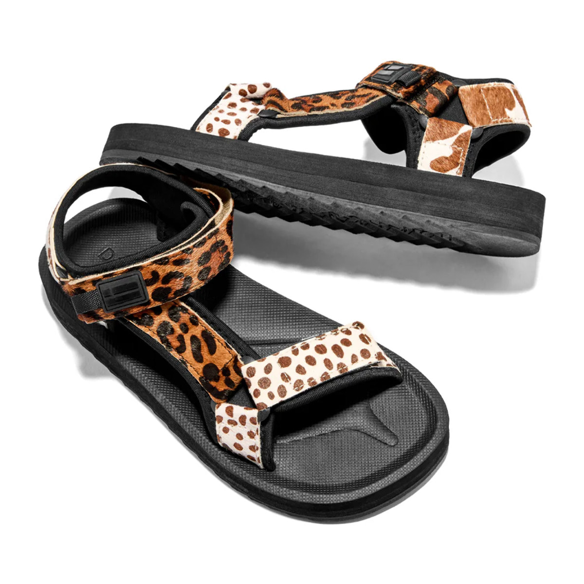 Sandalias de Tiras de Mujer en Animal Print
