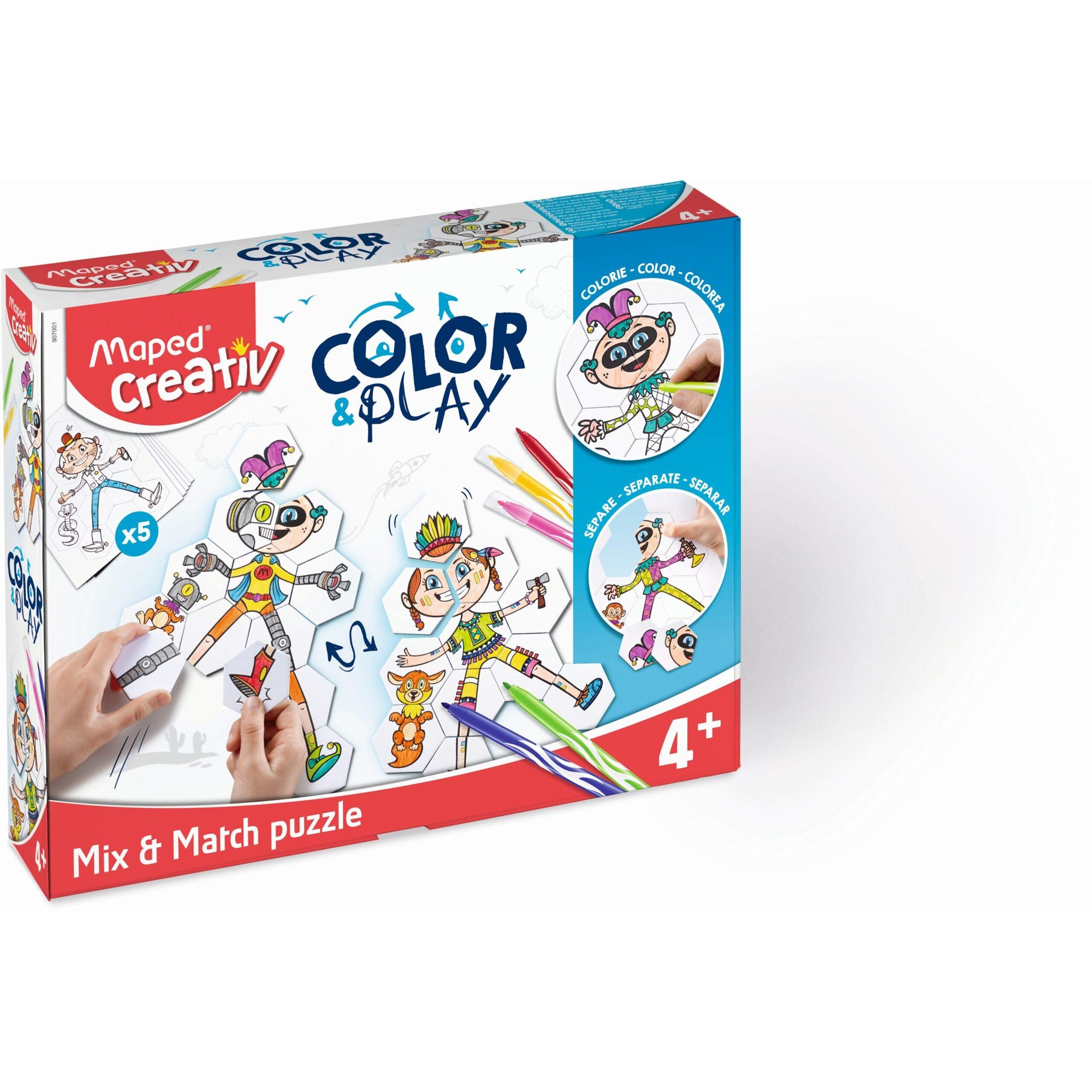 Colora e Gioca - Puzzle Mix&Match