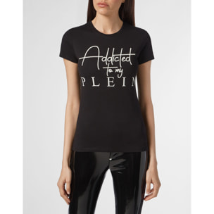 PHILIPP PLEIN T-Shirt Round Neck STATEMENT