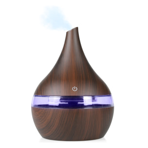 Humidificador de 300ml con luces Led RGB.