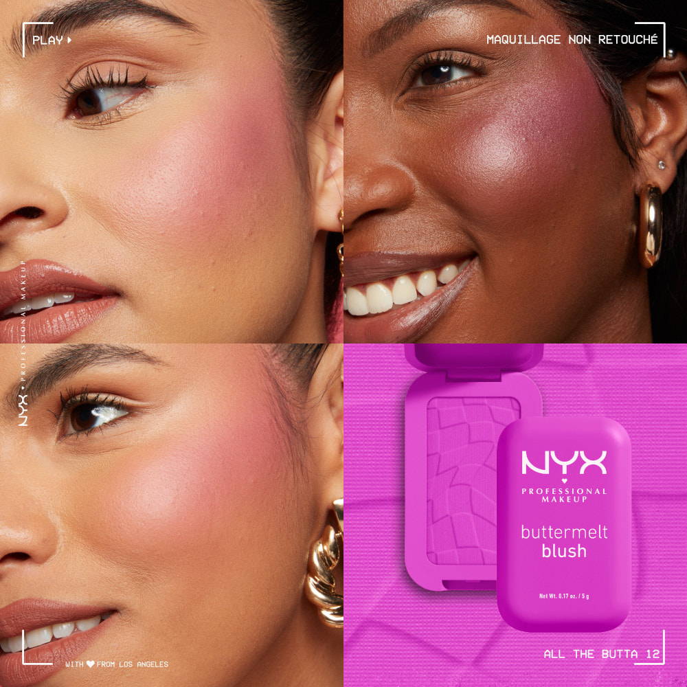 NYX Professional Makeup Buttermelt Blush Blush ALL THE BUTTA