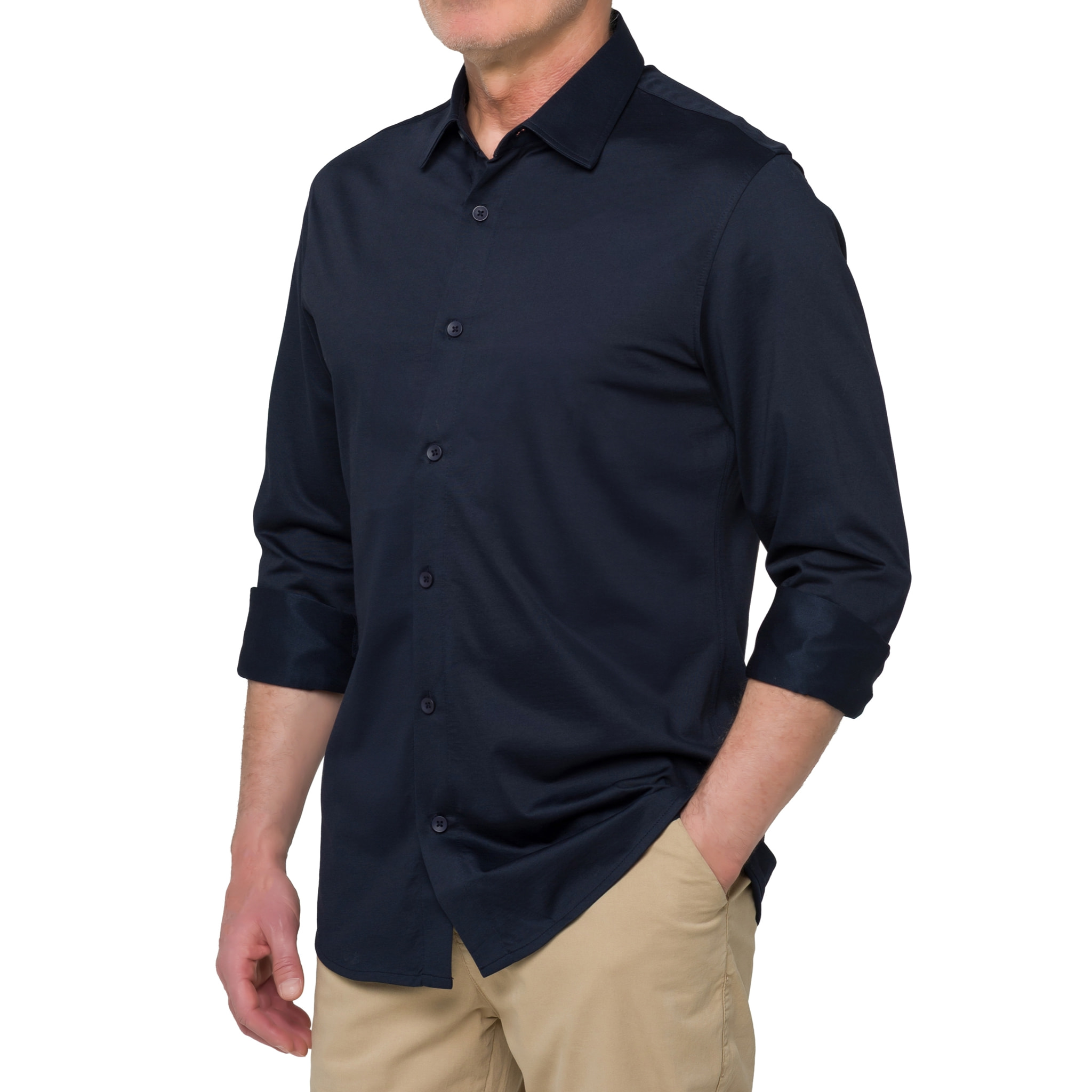 Camicia Hot Buttered Bangai Navy blu