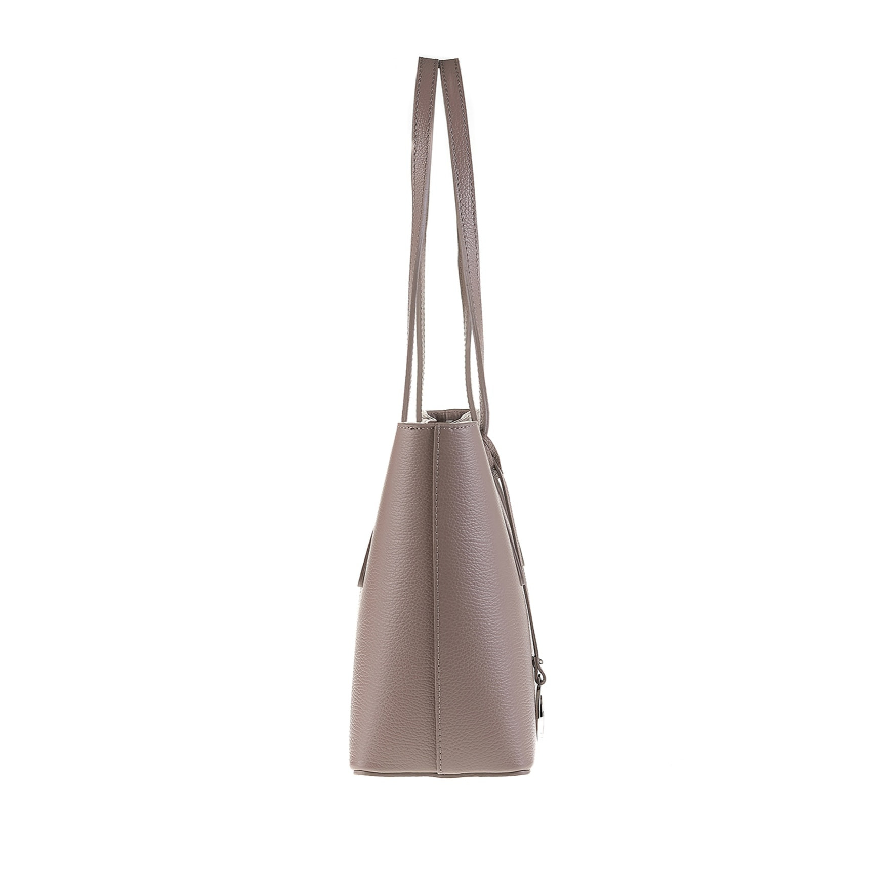 Borsa a spalla da donna Made in Italy - Modello Elowen Lux - 100% pelle - 38.0 x 25.5 x 12.5 cm