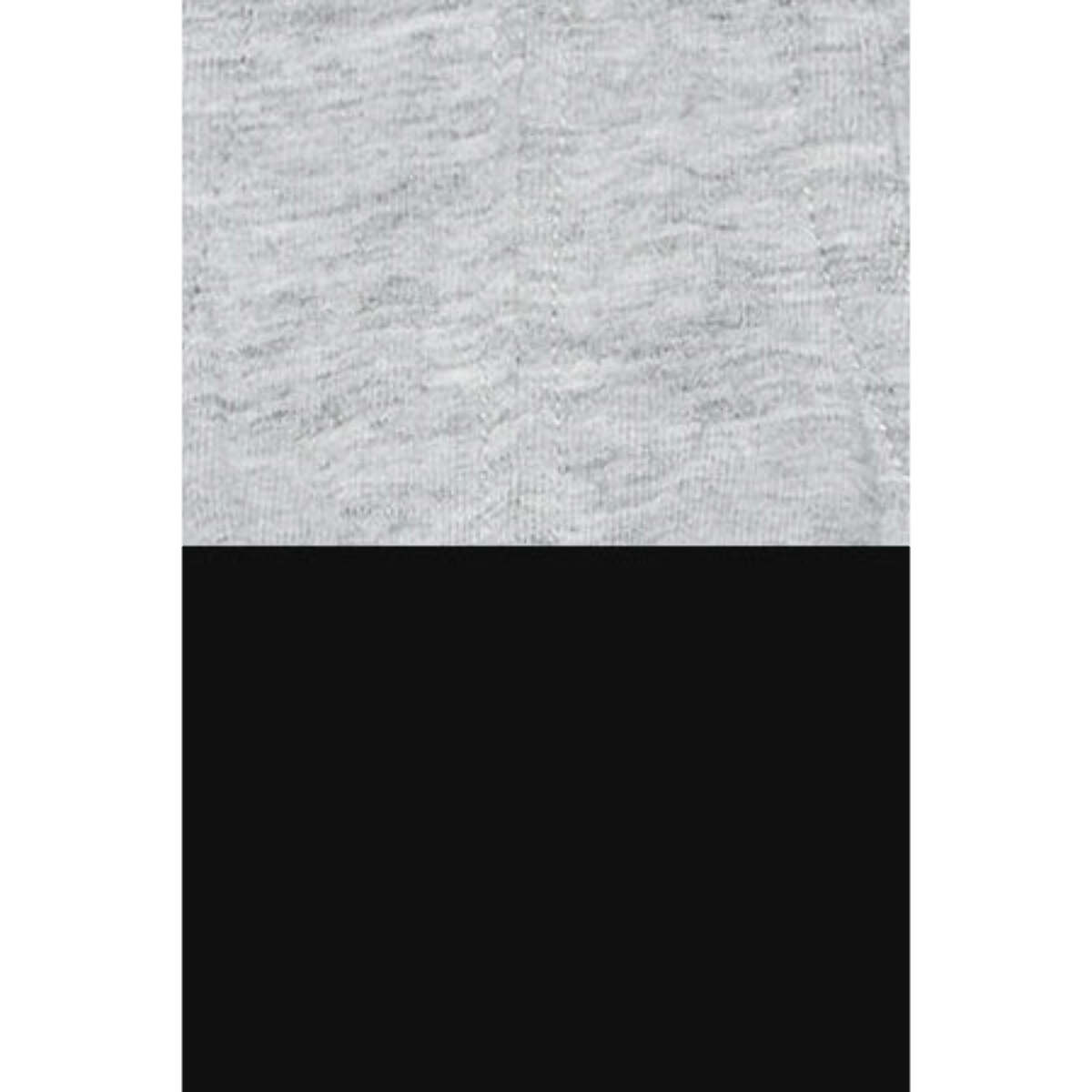 Pack di due slip nero e grigio con particolare Polo Club
