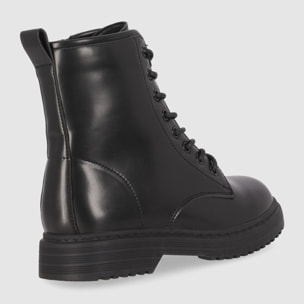 Botines - Negro - Tacón: Bajo