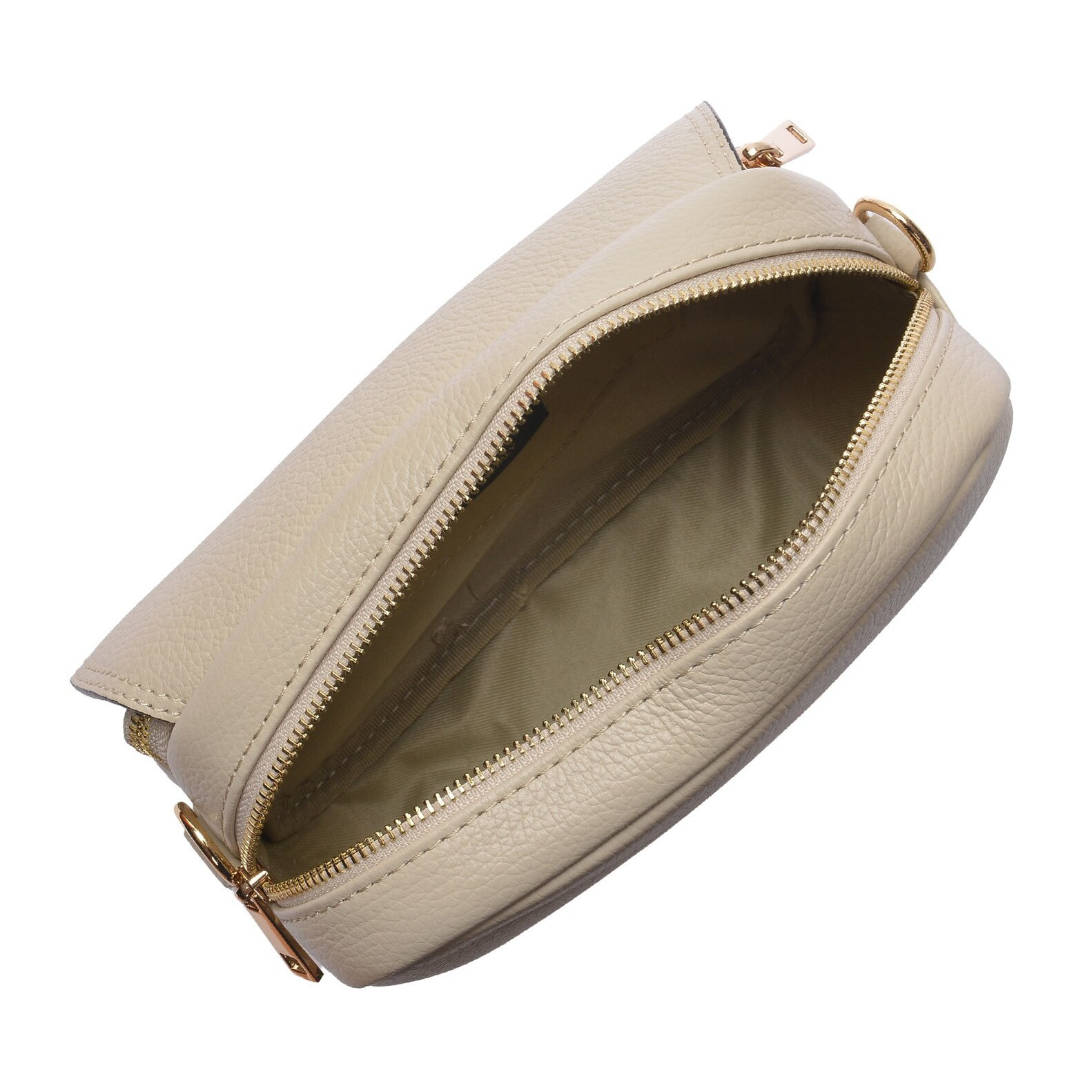 Borsa a spalla Anna Luchini Beige