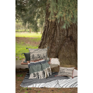 Coussin brodé Dusko