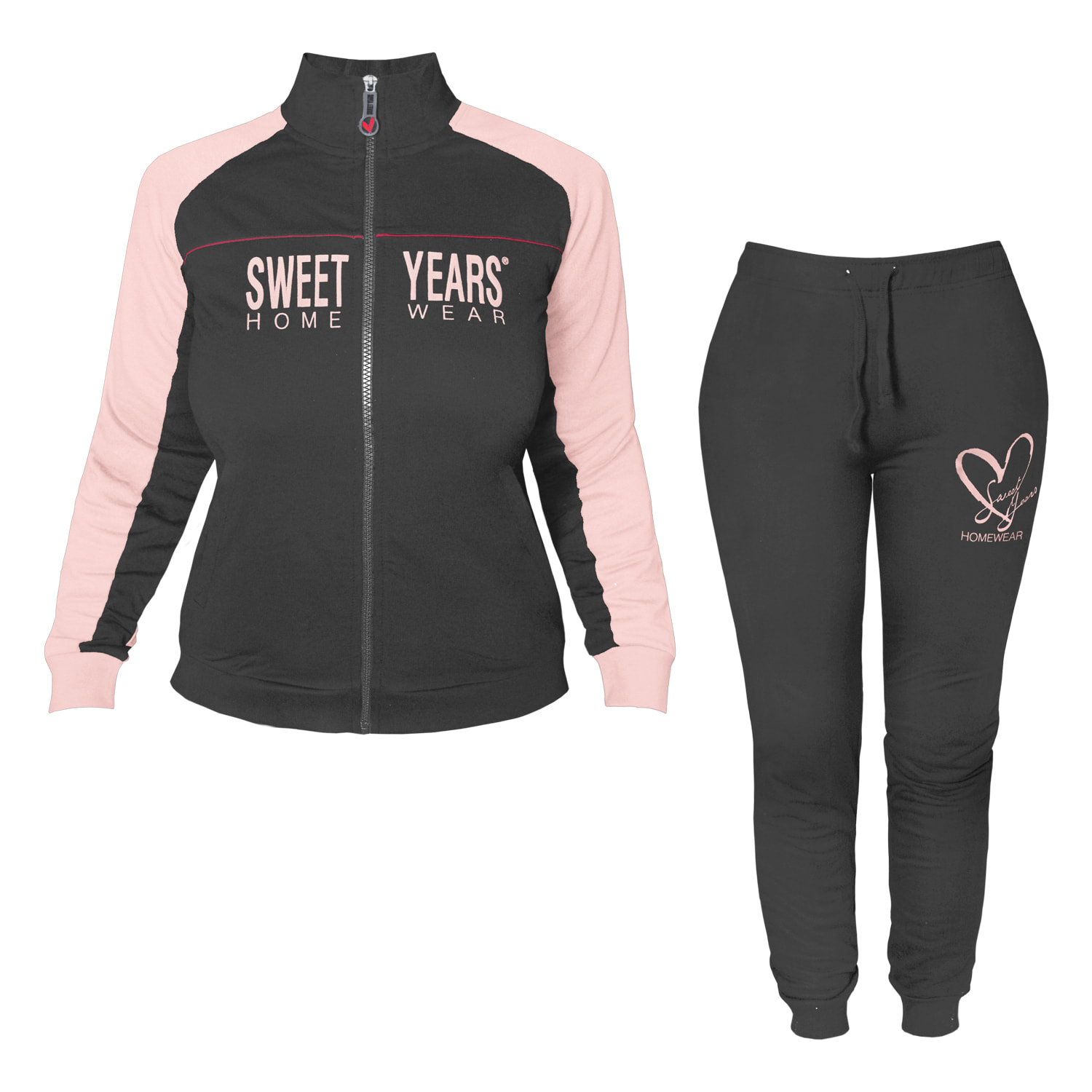 Set Completo Homewear Donna SWEET YEARS Cotone French Terry Leggero