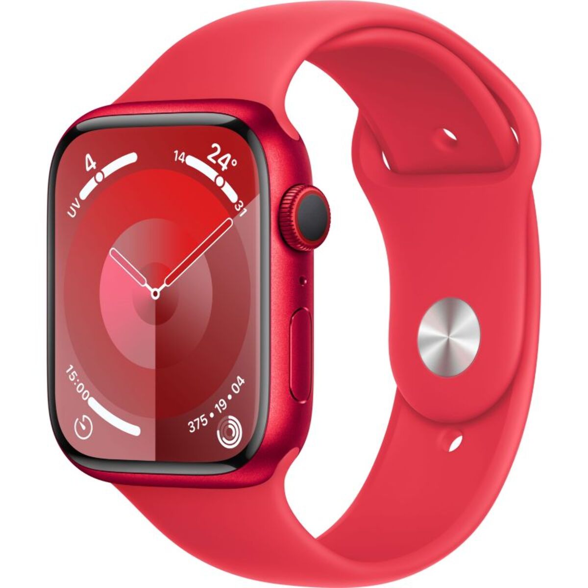 Montre connectée APPLE WATCH Serie 9 Cellular 45mm Aluminium/(PRODUCT)RED M/L