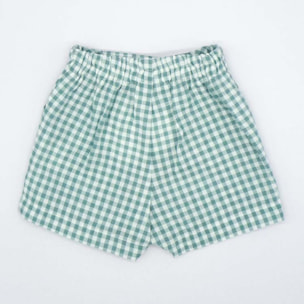 BERMUDA CUADRO VICHY VERDE