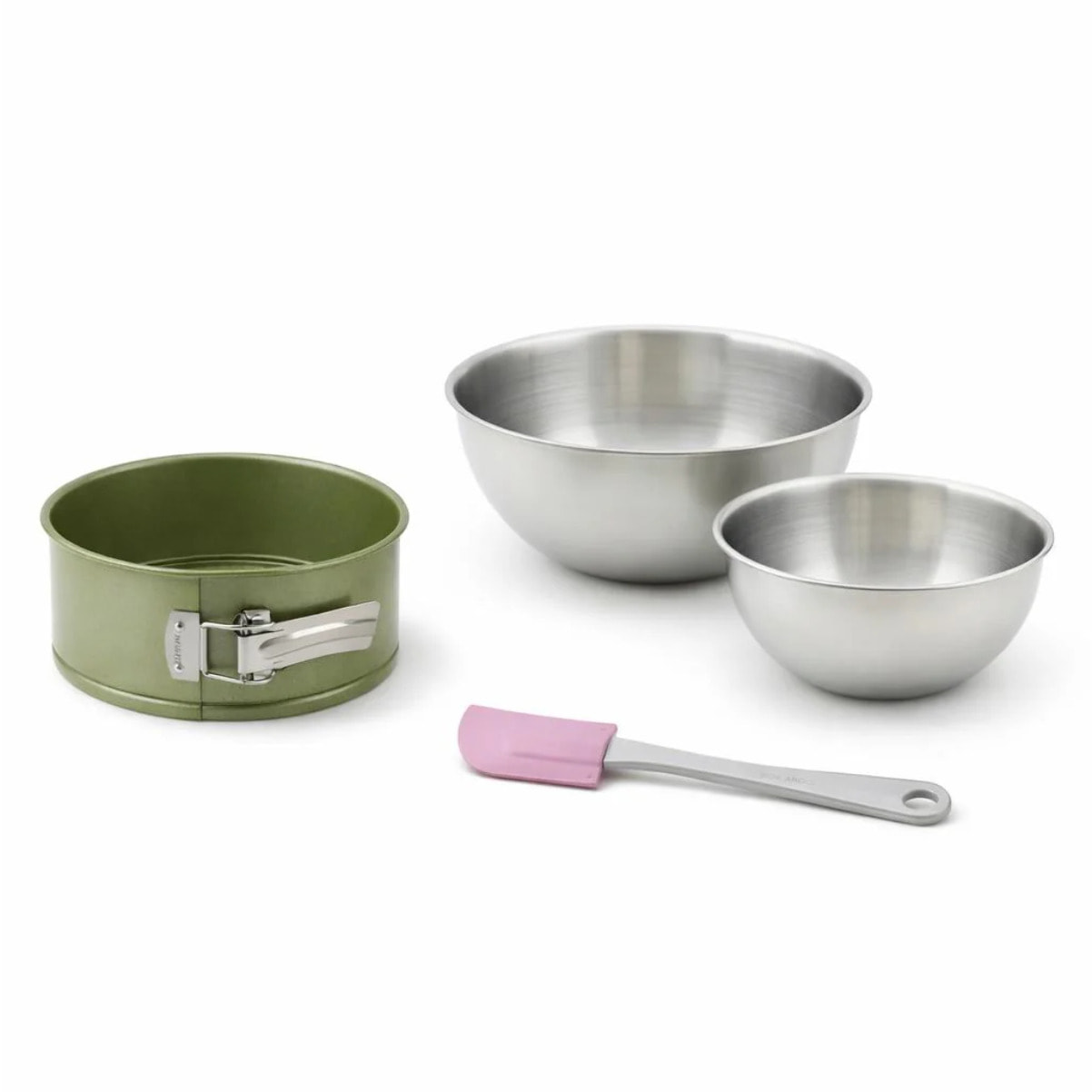 Set pâtisserie avec moule à panettone 18 cm, 2 bols à mixer et spatule Zenker