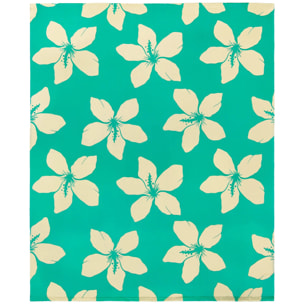 Serviette de plage XL microfibre Bleu 140x170 220g/m² - Alyzee