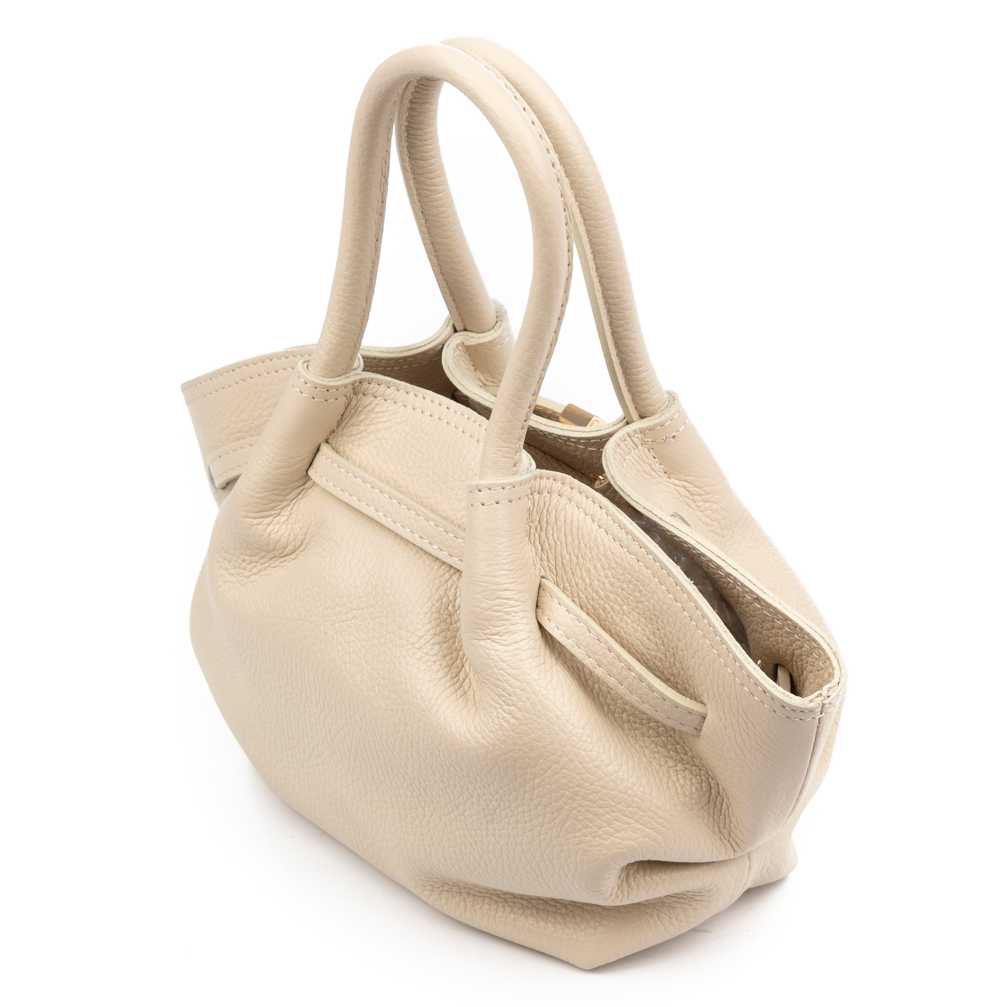Bergolo Bolso de mano Mujer. Piel autentica Dollaro.