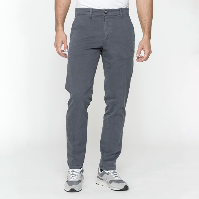 PANTALONE CHINO MOD. 624 IN GABARDINA STRETCH PESANTE