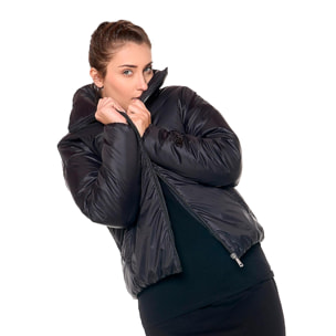 Chaqueta acolchada de invierno para mujer 'Black Ring'