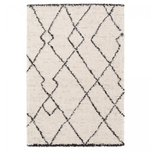 Tapis shaggy tissé motif berbère NUMA