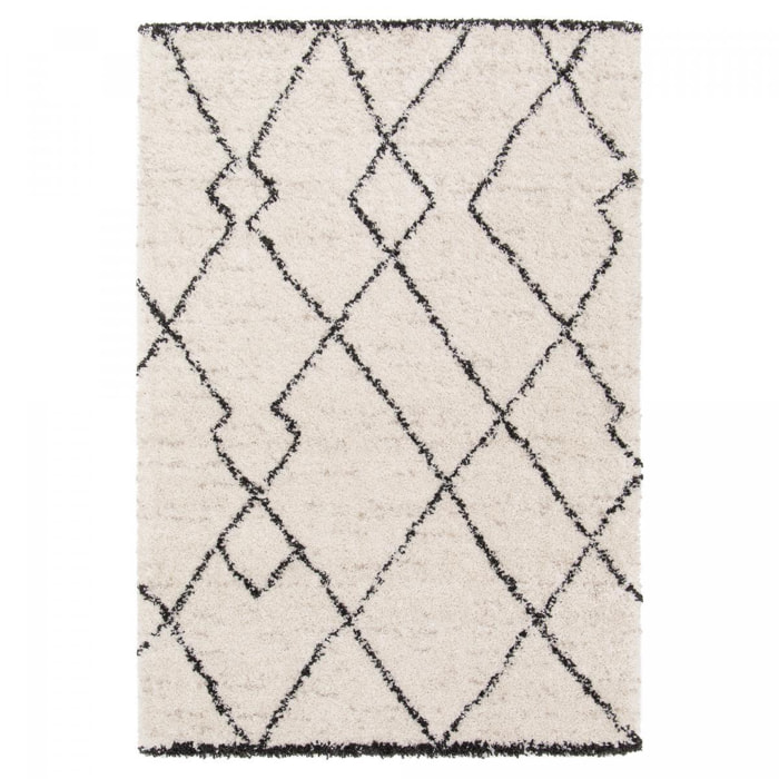 Tapis shaggy tissé motif berbère NUMA